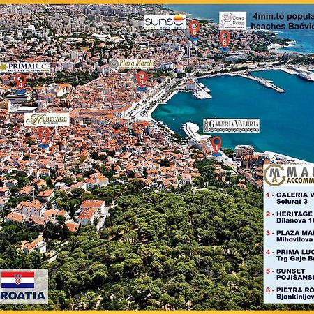 Pietra Rossa Hotel Split Buitenkant foto